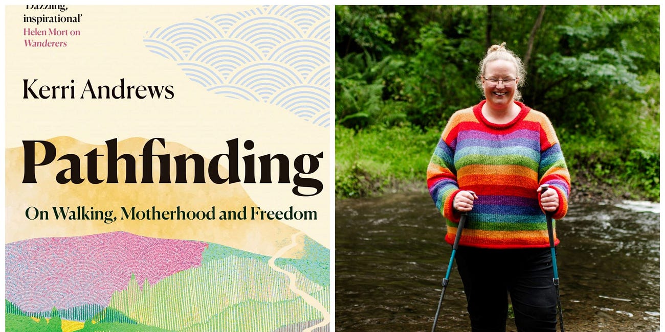 Kerri Andrews on the joys and challenges of a walking mum