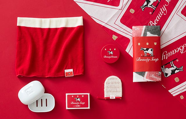 カウブランド赤箱コラボ おやすみネックウォーマー/カウブランド 赤箱ビューティクリーム|服飾品|中川政七商店 公式サイト カウブランド赤箱コラボ おやすみネックウォーマー/カウブランド 赤箱ビューティクリーム|服飾品|中川政七商店 公式サイト