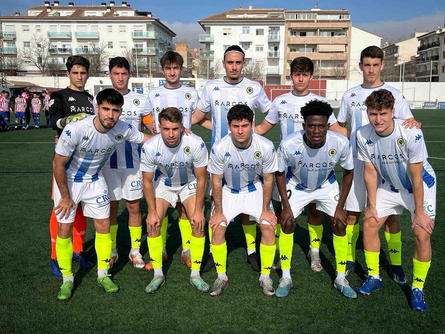 Once del Hércules B para el partido ante el Jávea