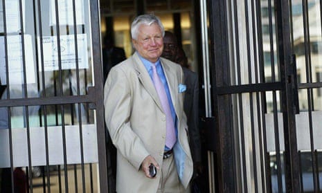 John Bredenkamp, who remains subject to US sanctions John Bredenkamp, who remains subject to US sanctions
