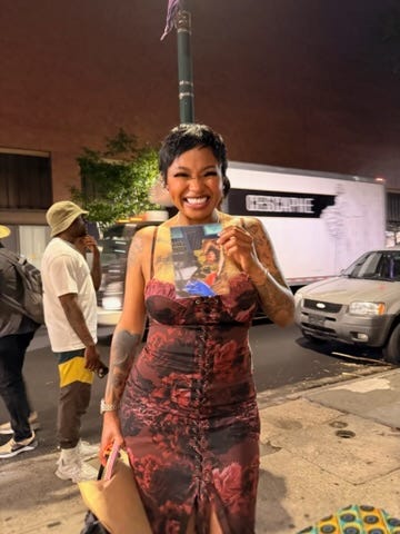 Richelle and Temple are two Black people who vend their art out in public in Philadelphia