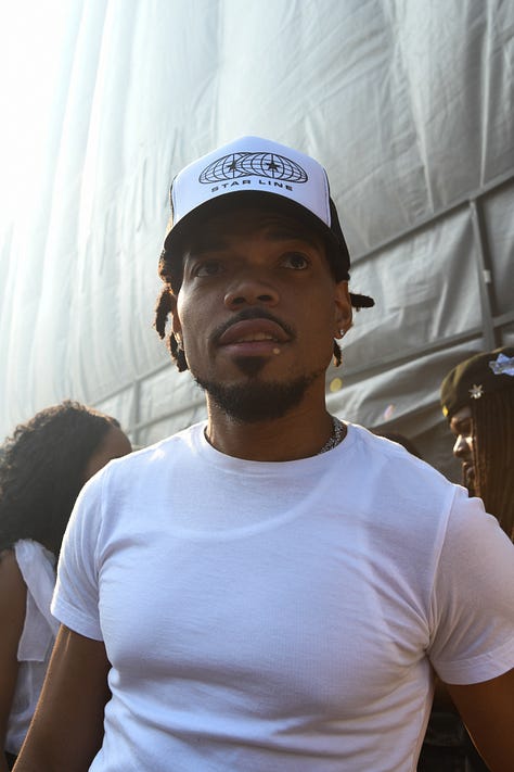 Chance the Rapper at Lollapalooza