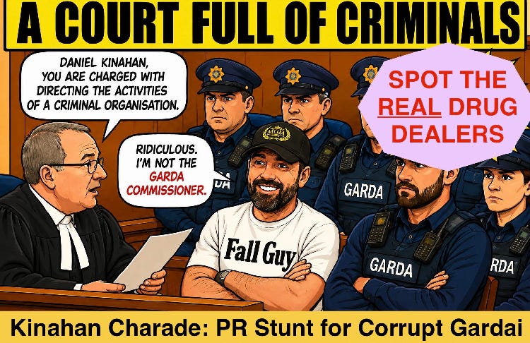
Daniel Kinahan Charade: Gardai Are The Biggest Criminal Gang And Drug Dealers In Ireland
https://ge...