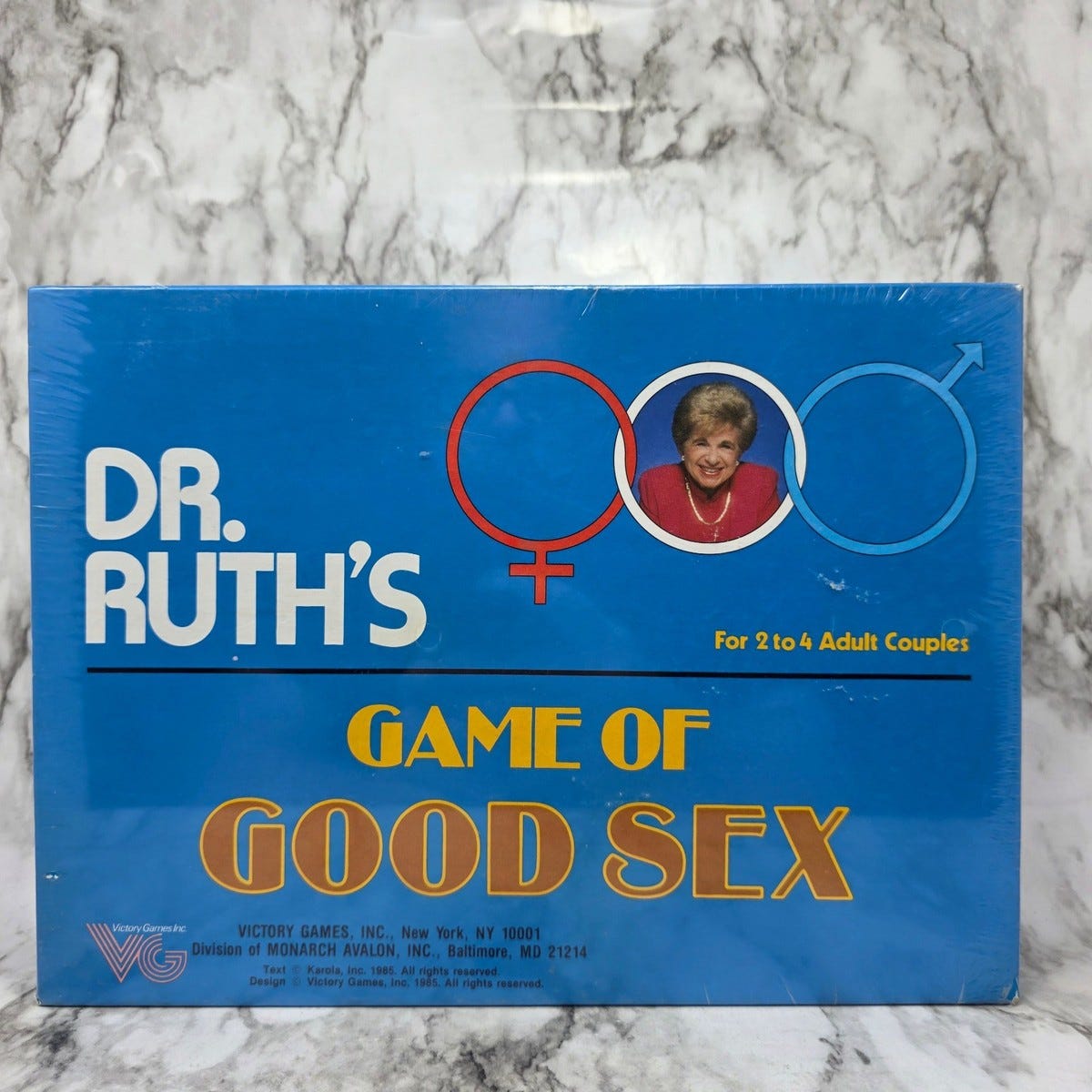 Dr. Ruth's Game of Good Sex Complete 1985 for 2 to 4 Adult Couples for sale  online | eBay