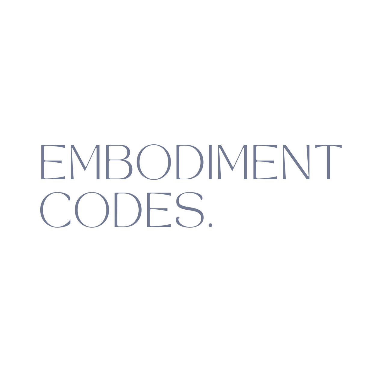 Embodiment Codes.