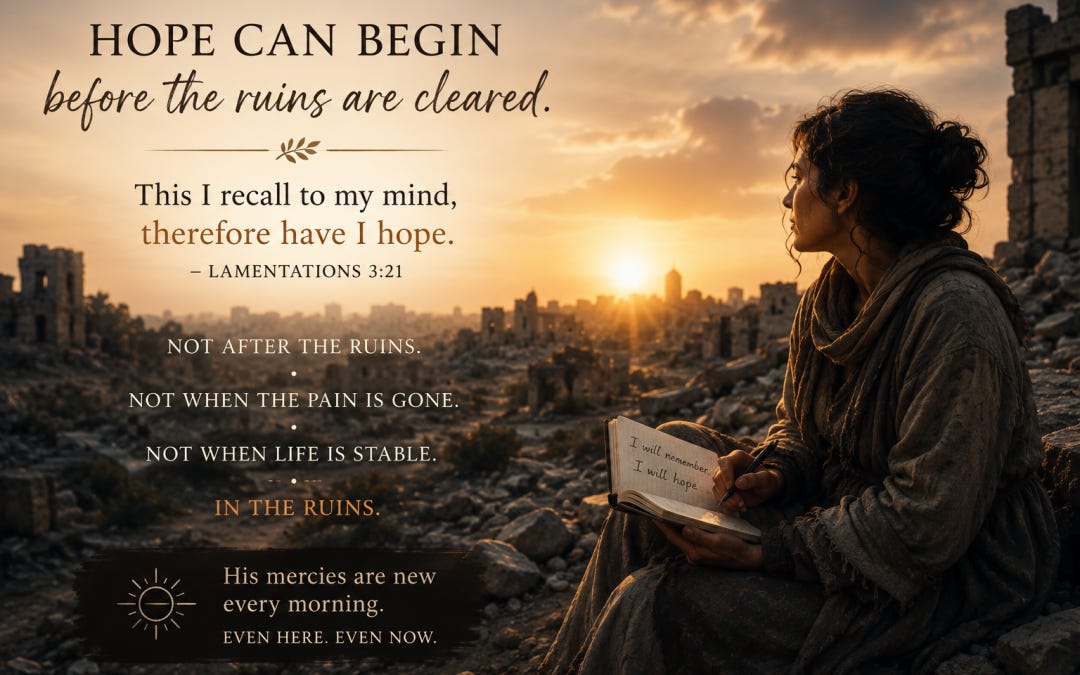 When Everything Falls Apart, God’s Love Does Not