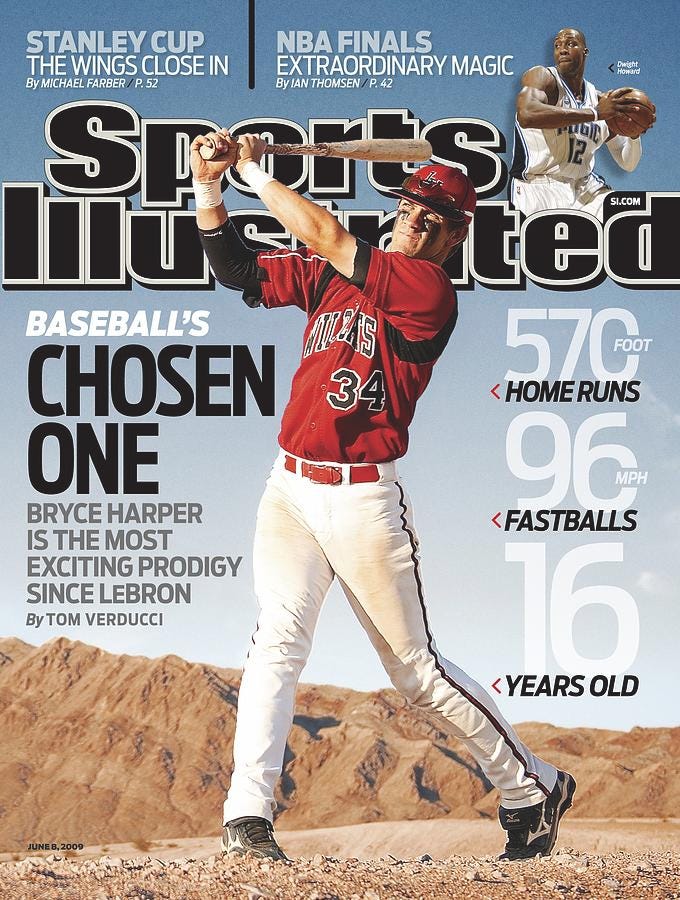 Las Vegas High School Bryce Harper Sports Illustrated Cover by Sports Illustrated Las Vegas High School Bryce Harper Sports Illustrated Cover by Sports Illustrated