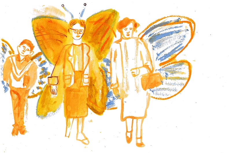 sketches of people with wings by beth spencer sketches of people with wings by beth spencer