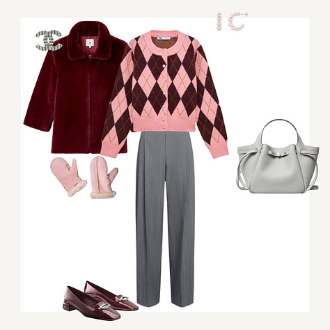 Capsule items for the Summer palette with a selection of resulting outfits
