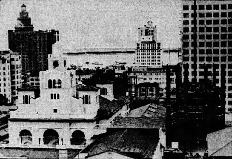 Figure 4: Security Building lot next to Gesu Church