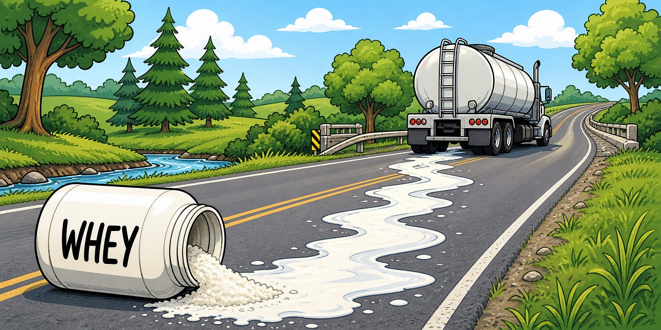 That's one magical whey spill 