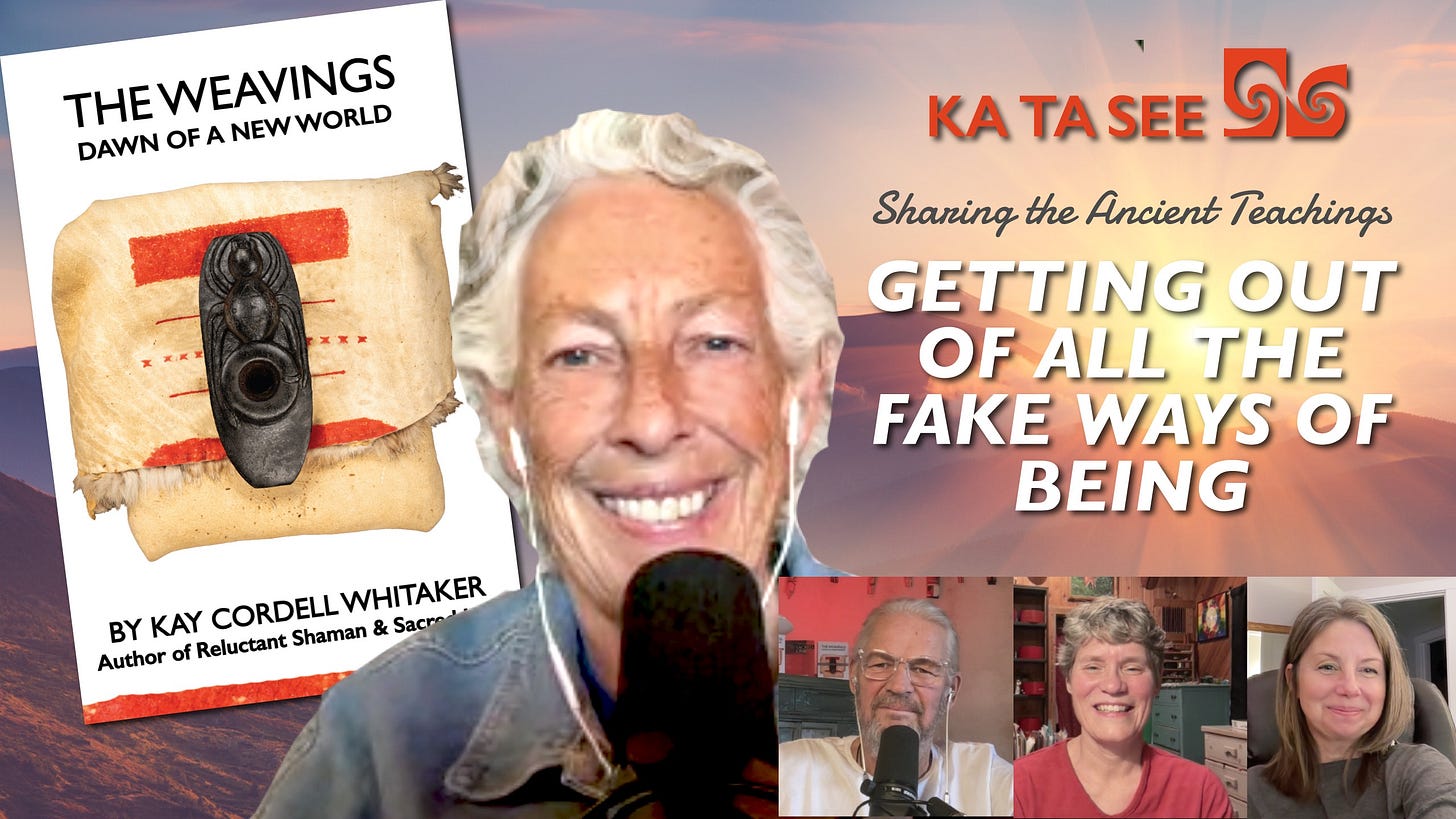 Getting out of the fake ways of being
