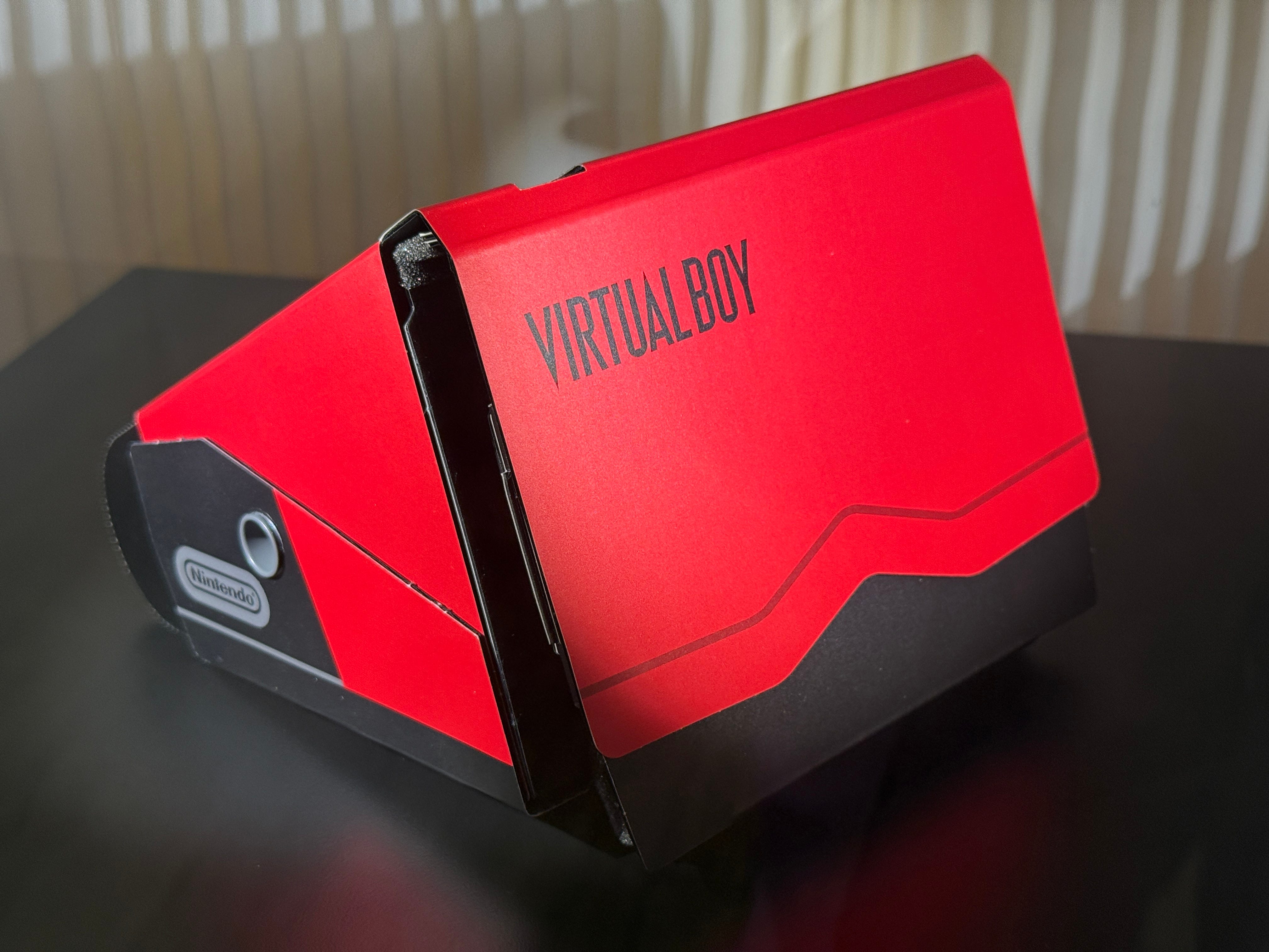 Nintendo Virtual Boy hands-on: the 3D game console of your