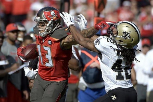 saints versus buccaneers 2015 nfl images playoffs