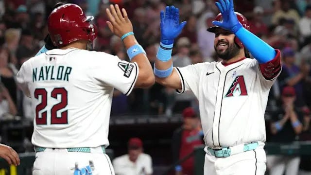 Mariners trade for Josh Naylor doesn't stop a Eugenio Suarez follow-up deal  - Yahoo Sports