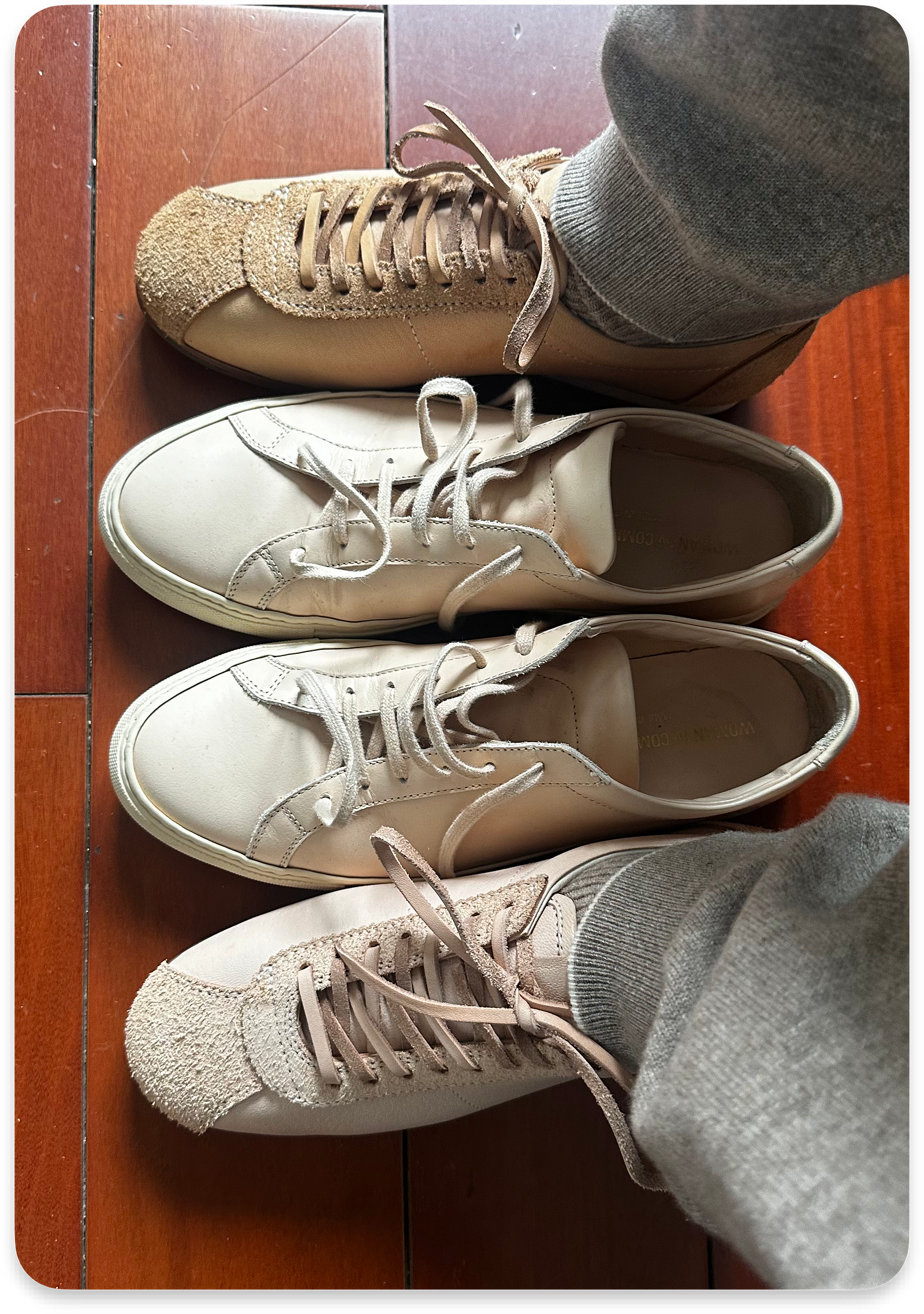 Hender Scheme | Handmade Natural Vegetable-Tanned Leather Casual 