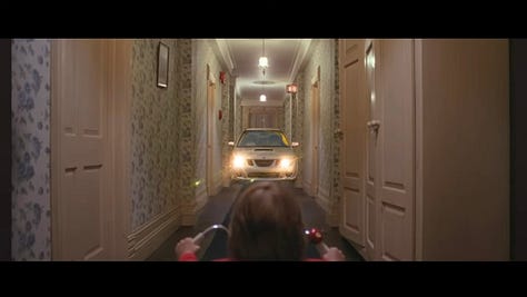 Saab cars appearing in films but in unusual ways