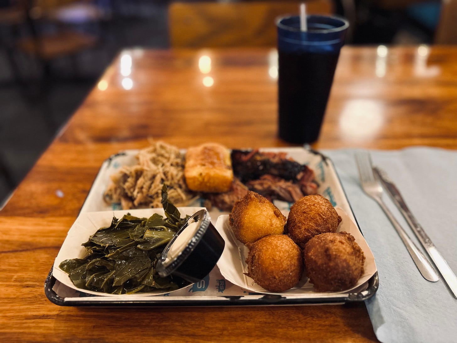 barbecue, plate, silverware barbecue, plate, silverware