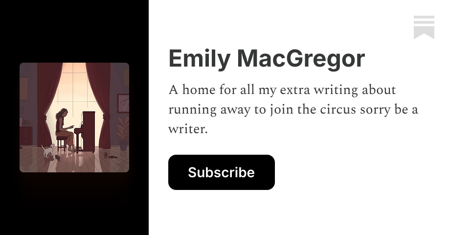 Emily MacGregor | Substack