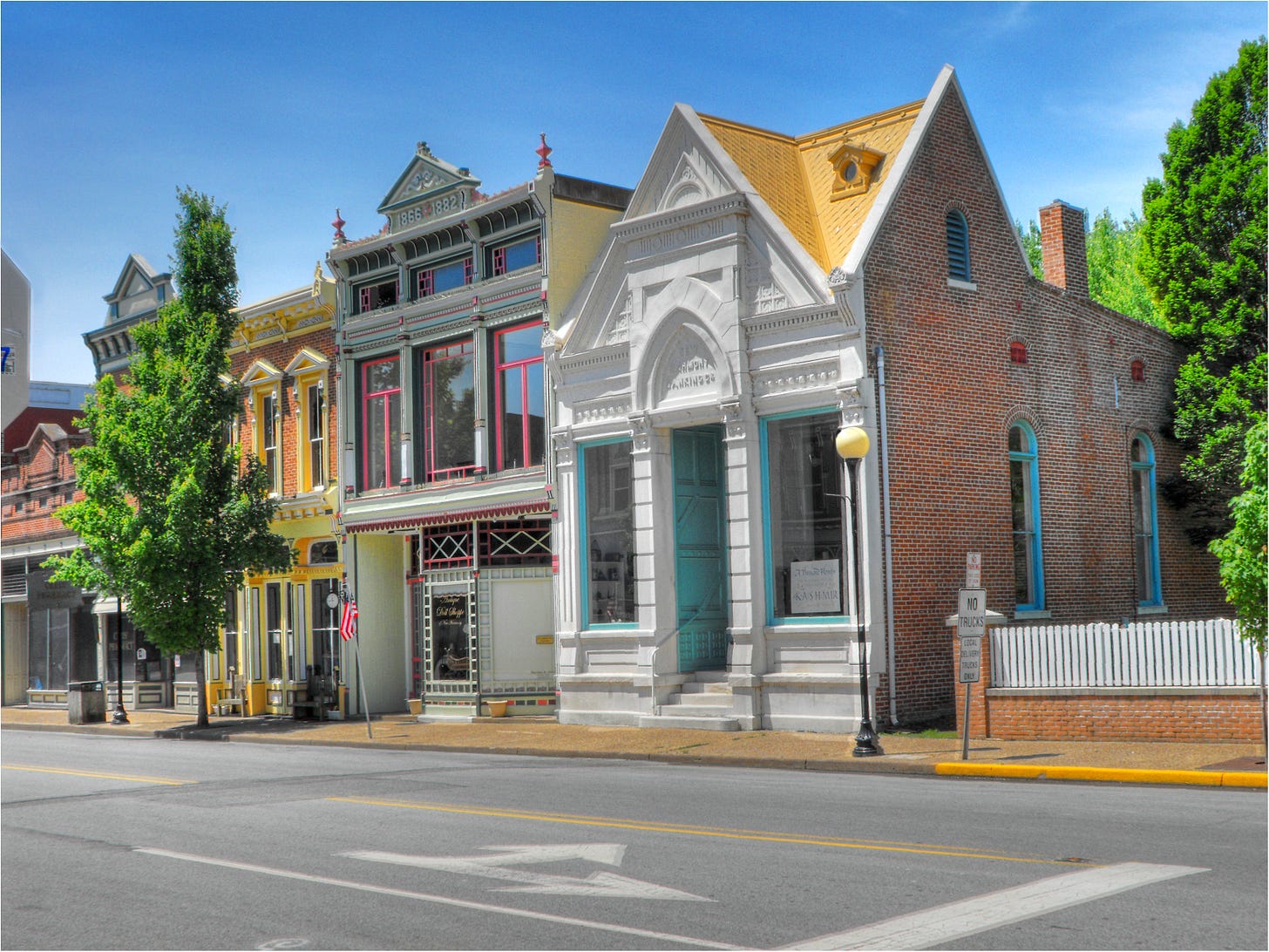 Downtown New Harmony Indiana