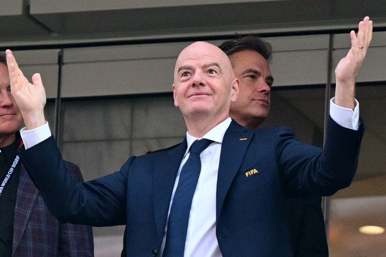 FIFA pledges to defend Infantino