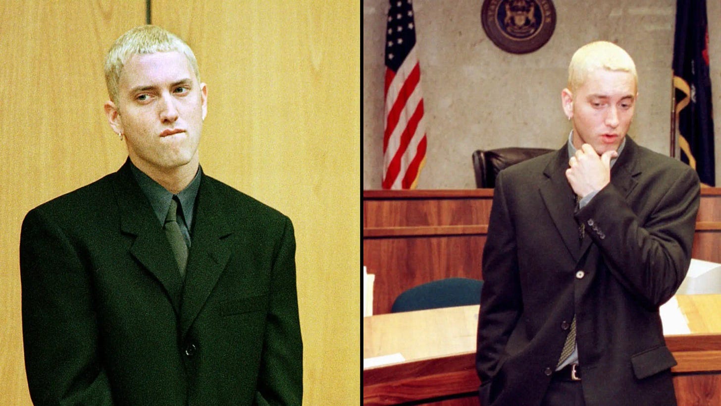 Judge who sentenced Eminem was able to use ironic line they’d waited their entire life for
