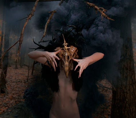 Photos of Morgan Shay's creature creations