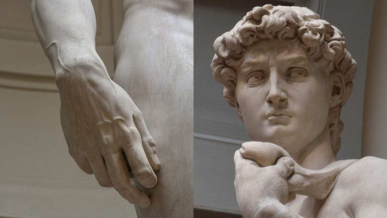 A história da fascinante escultura 'David', de Michelangelo