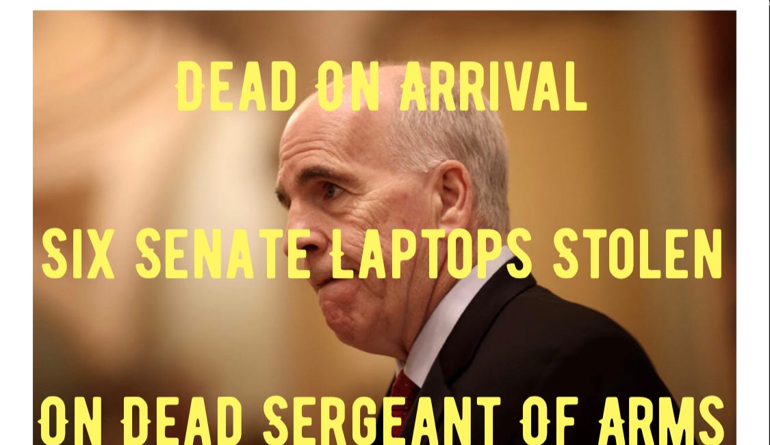Real J6 - Part Four - Death On The Senate Steps - Were The Senate Blackberrys The Reason?