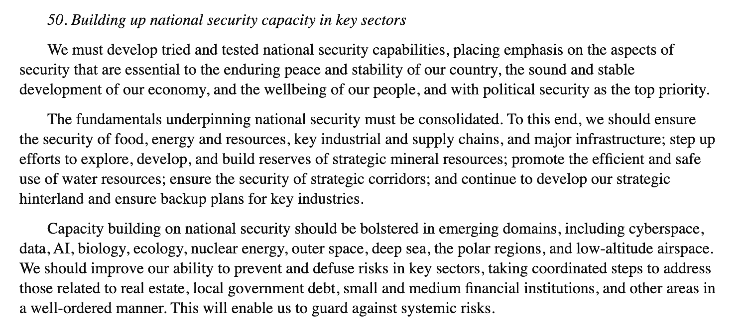 Plenum recommendations and explanation; US-China consensus speculation;  China and ASEAN; Third “Zhong Taiwen 钟台文” commentary