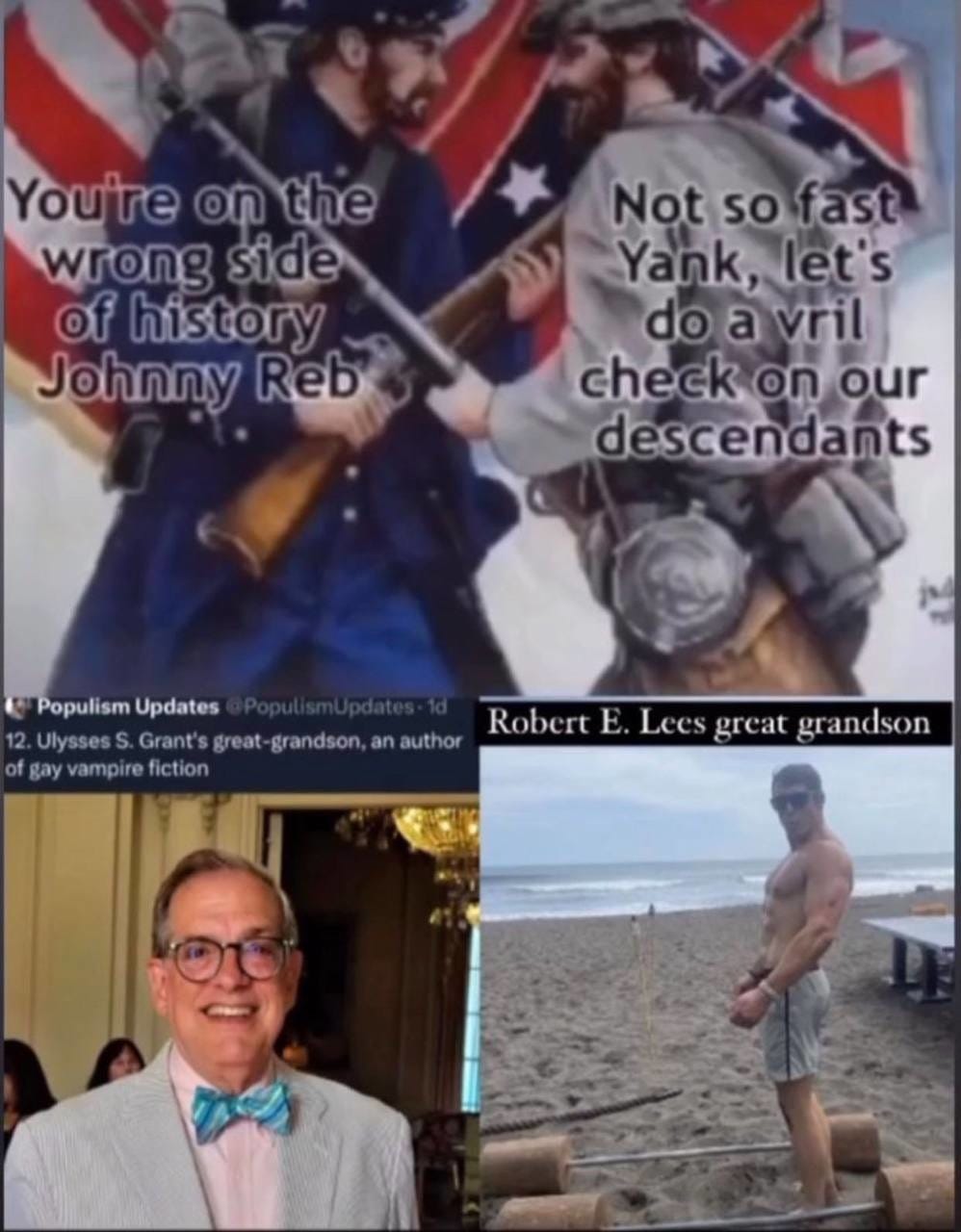 dongs in a vril check. - meme