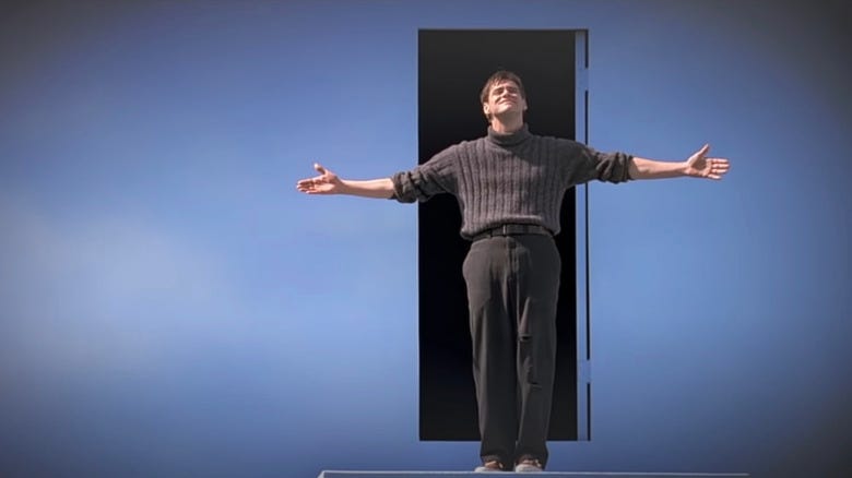 Jim Carrey in The Truman Show