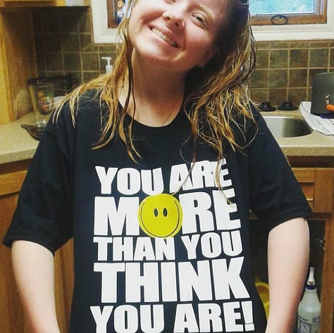 people wearing You Are More shirts