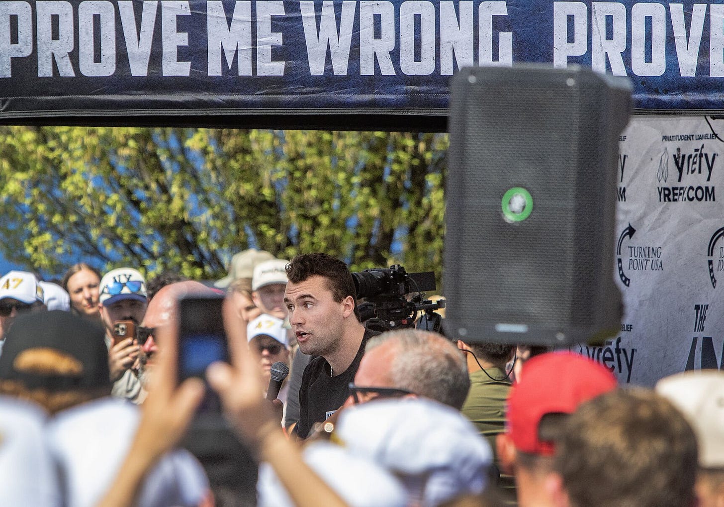 Charlie Kirk asks audience to 'prove me wrong' in Boise State appearance |  Local News | idahopress.com
