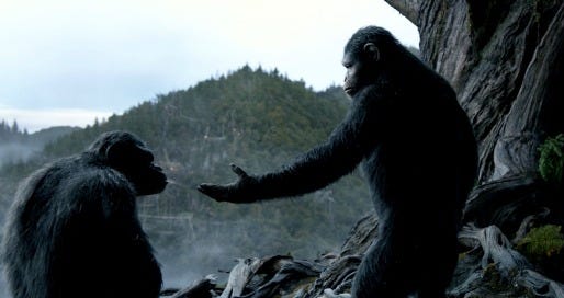 Dawn of the Planet of the Apes - inside Dawn of the Planet of the Apes - inside