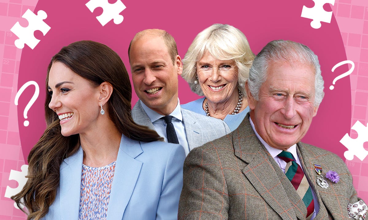 UK royals smiling