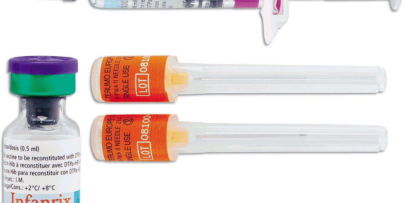 Infanrix Deaths and Injuries related to the ingredients