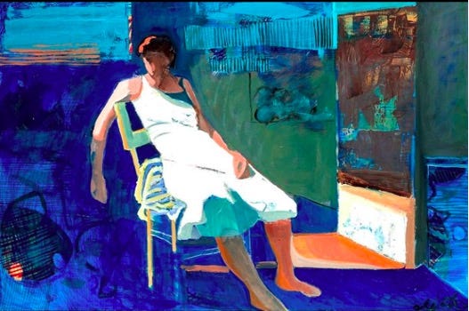 A person sitting in a chair

Description automatically generated
