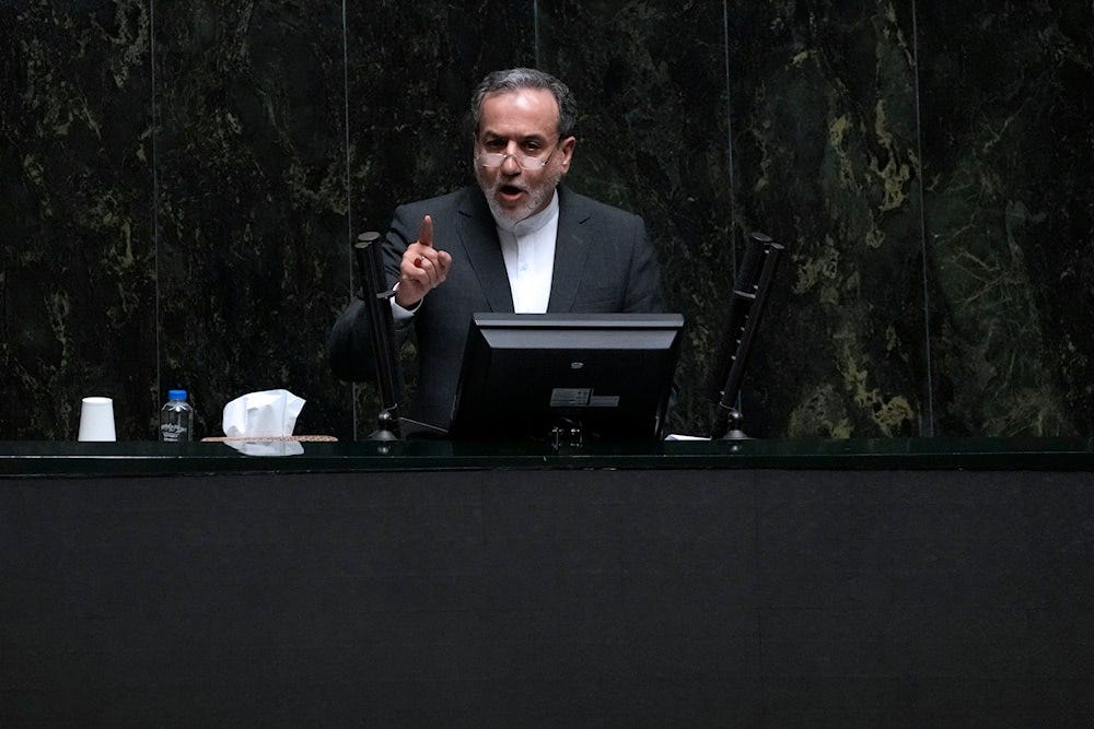 Iran will not renounce its right to respond to 'Israel': Araghchi Iran will not renounce its right to respond to 'Israel': Araghchi
