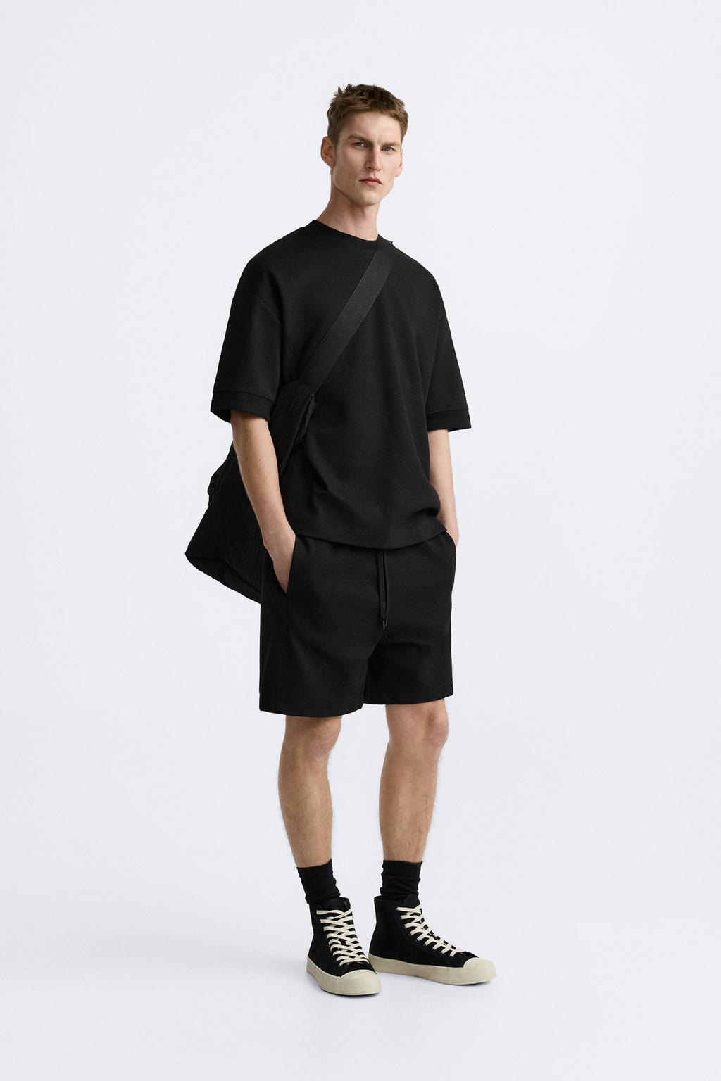 COMPACT SWEATSHIRT - Black by Zara - Image 0