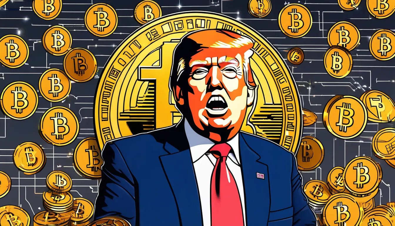 1 Bitcoin per una foto con Donald Trump