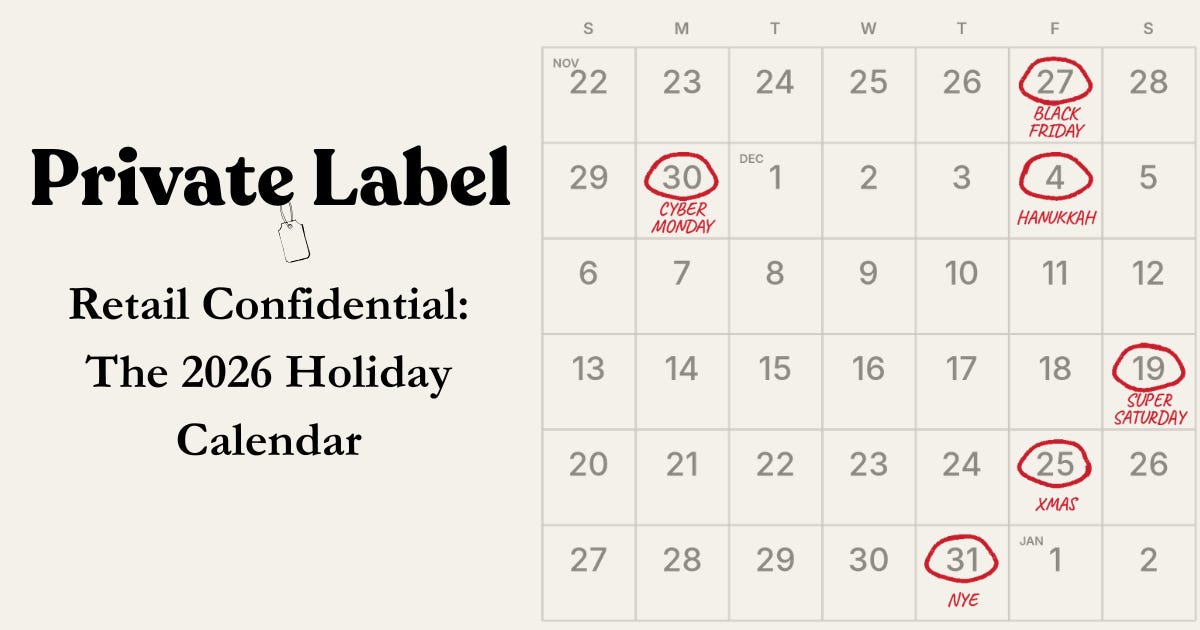 Progressive Public Relation Examples Holiday Shopping Calendar 2026: Black Friday to New Year’s