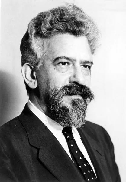 Portrait of Abraham Heschel - Image 1 of 8 Portrait of Abraham Heschel - Image 1 of 8
