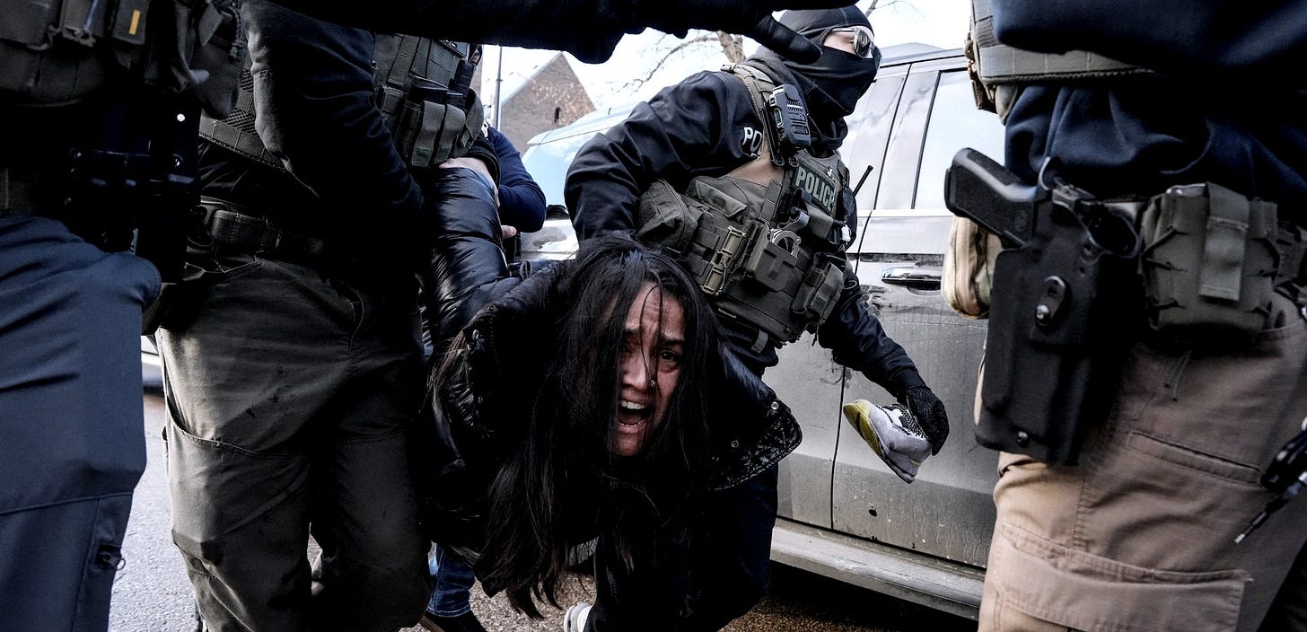 Aftermath of the fatal shooting of Renee Nicole Good, in Minneapolis