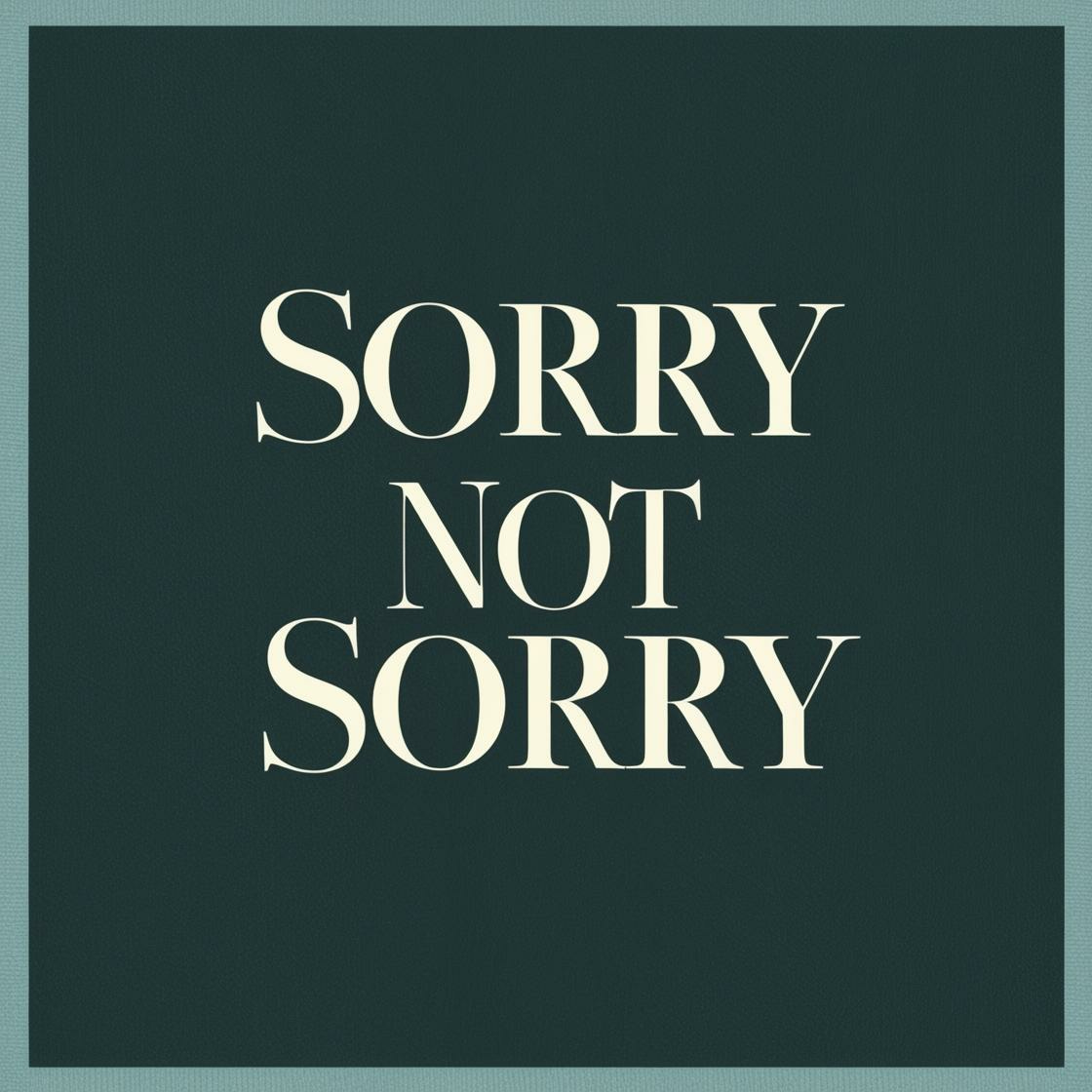 Sorry Not Sorry