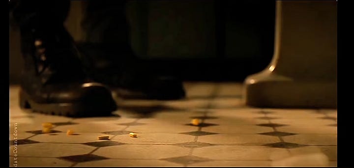 Jensen Ackles on mens bathroom floor scrounging for pills to get migraine high 2025