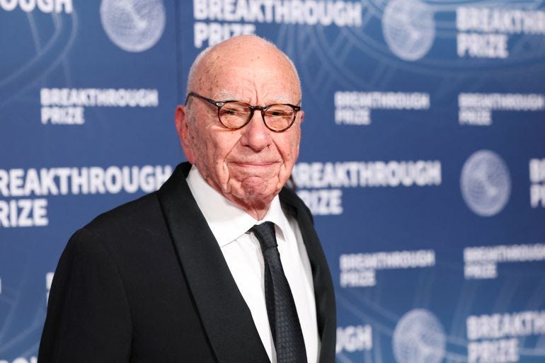 Rupert Murdoch seals deal passing control of media empire to eldest son | Media News | Al Jazeera Rupert Murdoch seals deal passing control of media empire to eldest son | Media News | Al Jazeera