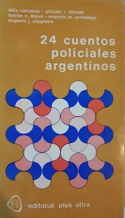 24 Cuentos Policiales Argentinos - Plus Ultra - L385 | MercadoLibre