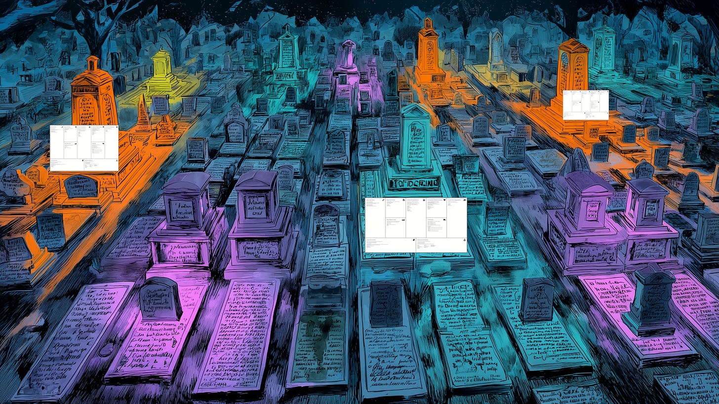 The Business Model Canvas Graveyard