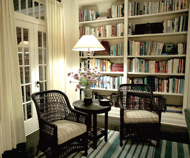 Somethings Gotta Give house living room striped rug